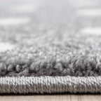 Children's floor rug - Anna Blue Cat