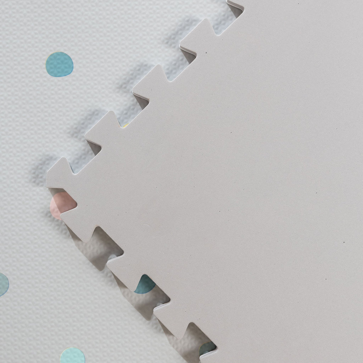 Foam Puzzle Mat – Alfie Dots Light Grey