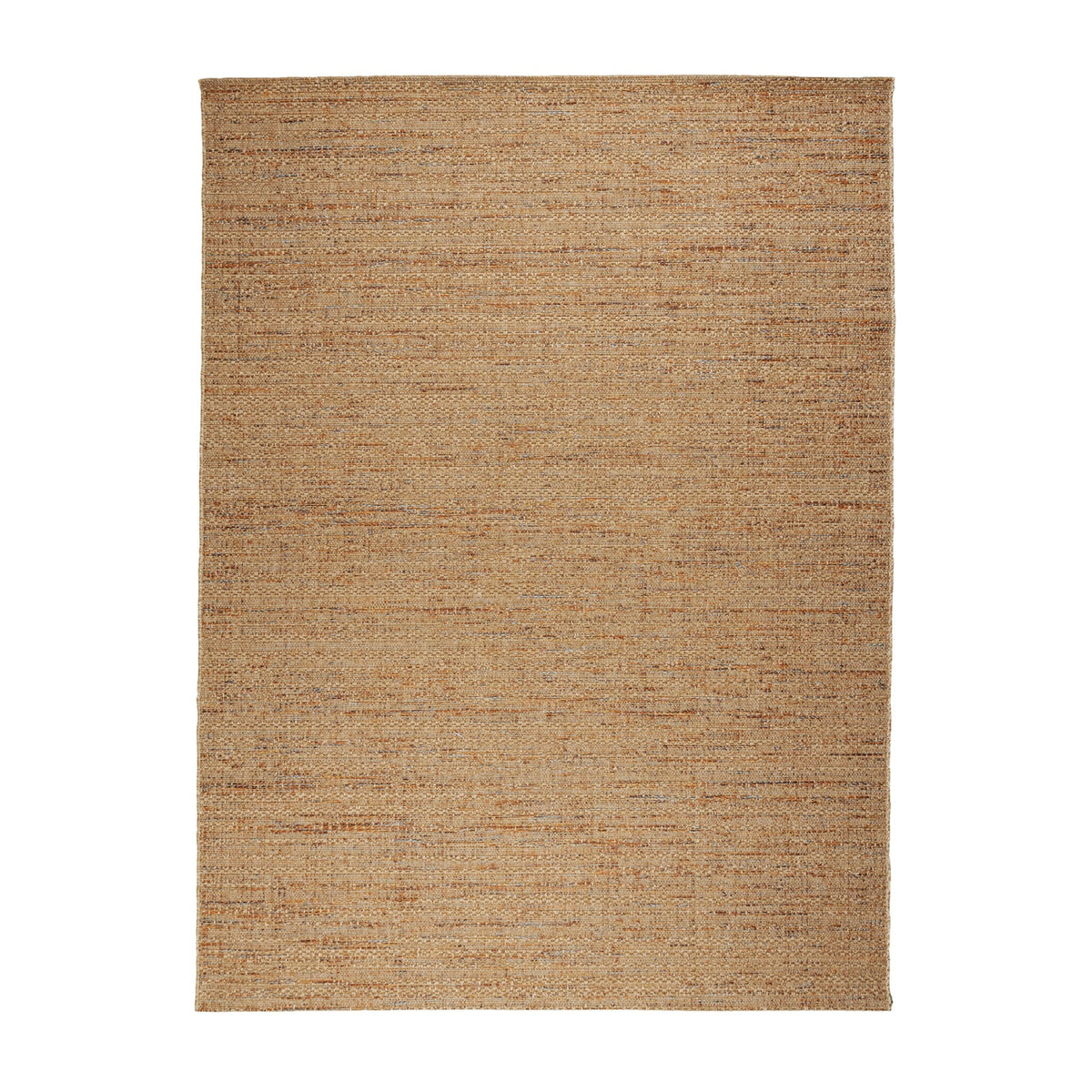 Jute Outdoor Rug - Daisy Lines Multicolour