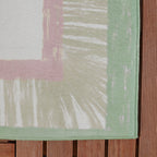 Outdoor Rug - Oasis Palm Pink/Green