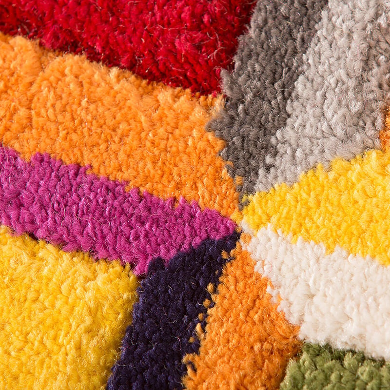 Modern Area Rug - Spectro Waltz Multicolor