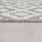 Washable floor rug - Galeo Jhansi Grey