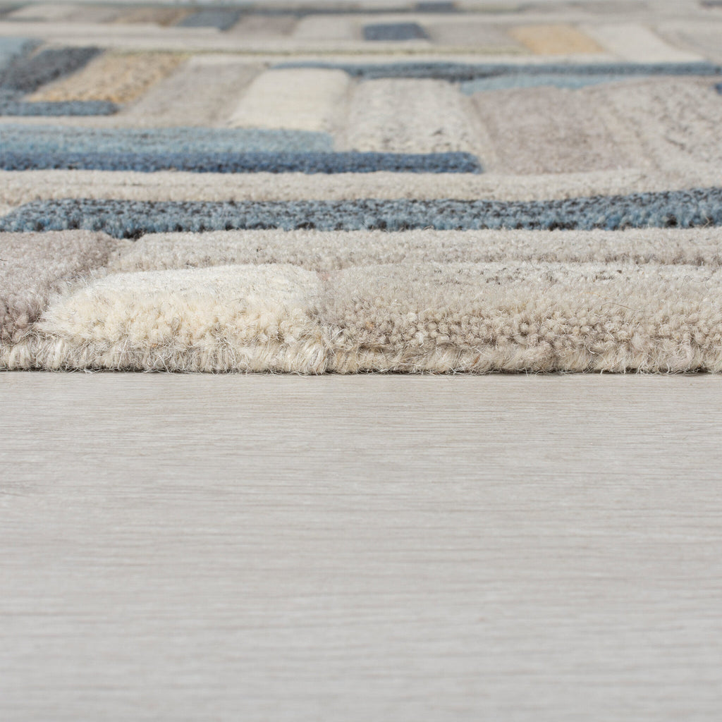 Graphic floor rug - Mado Russo Multicolor