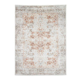 Washable Rug - Nova Medallion Light Grey