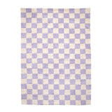 Retro Rug - Gambit Lilac/White