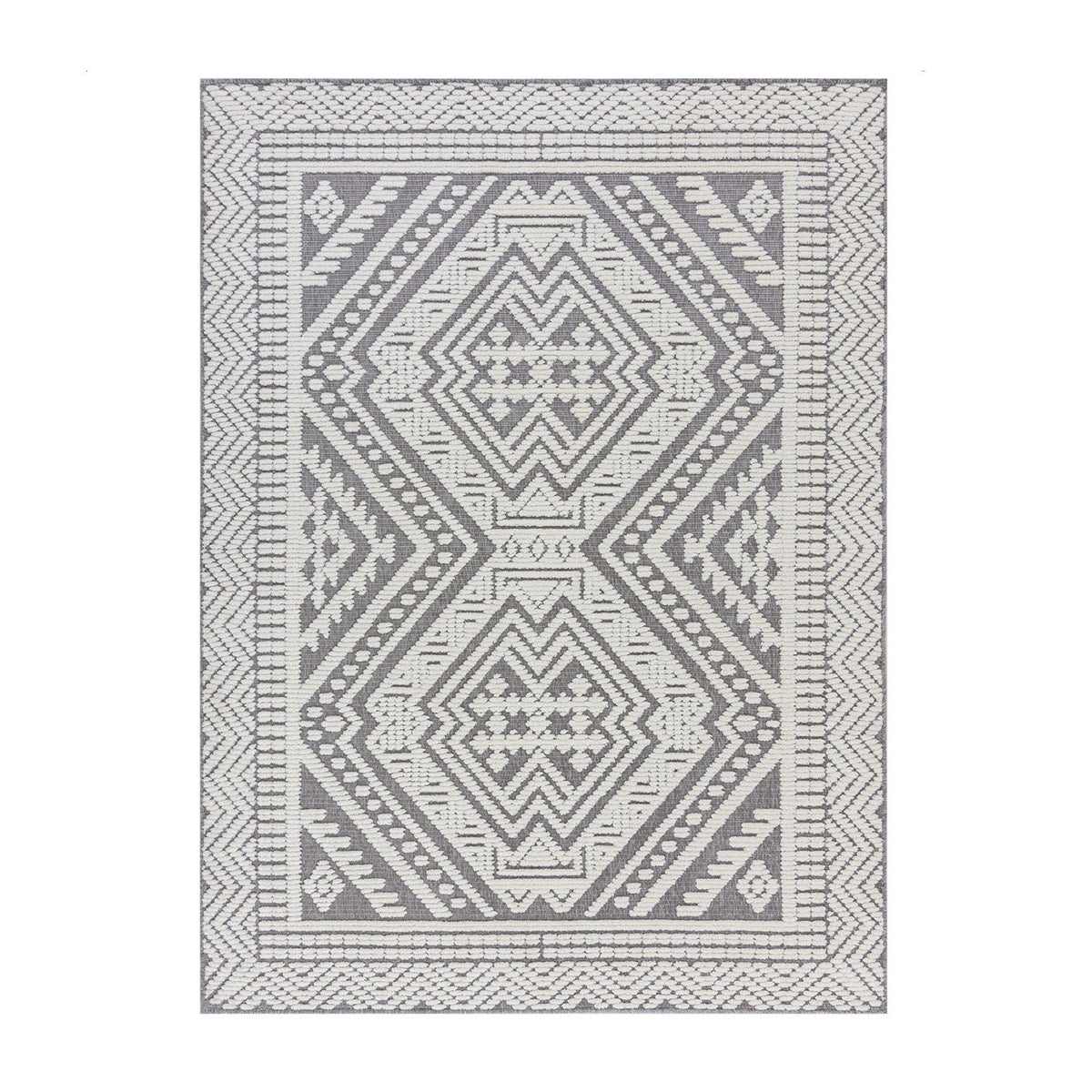 Washable floor rug - Galeo Jaipur Grey