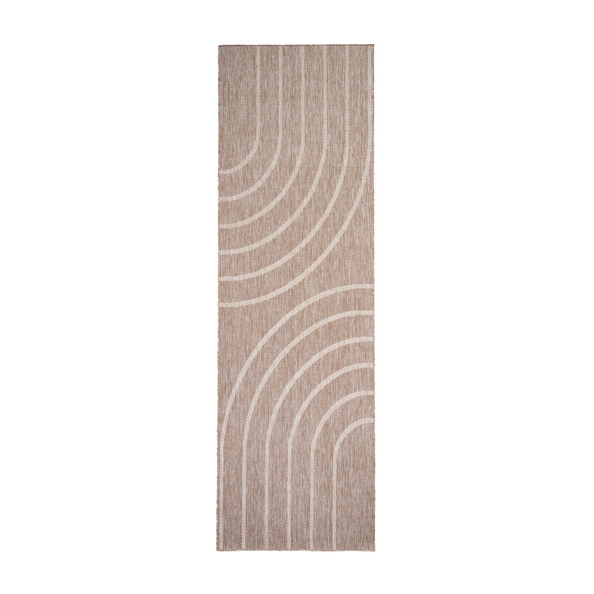 Balcony Rug - Sierra Curves Beige/Cream