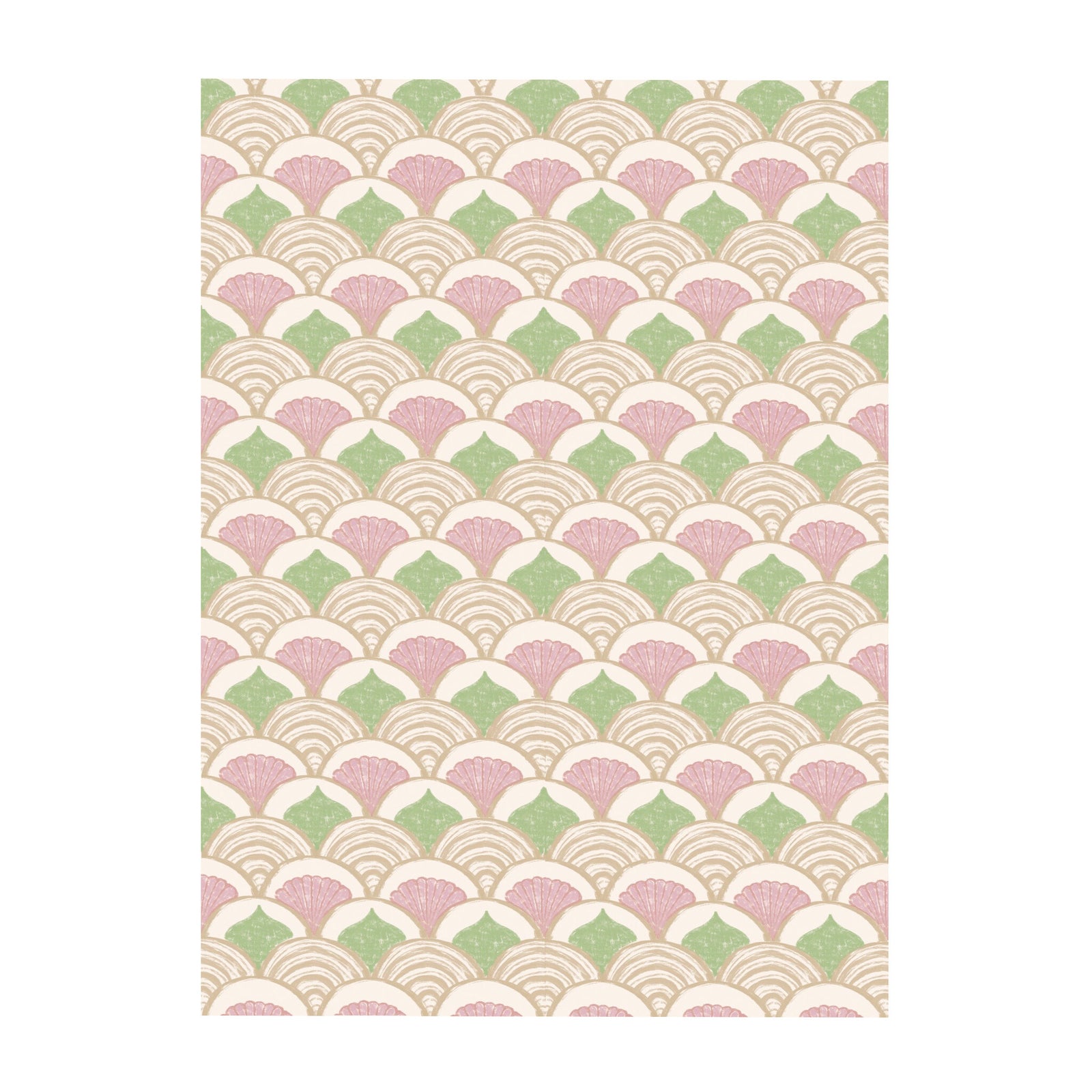 Outdoor Rug - Oasis Shell Pink/Green