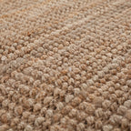 Jute floor rug - Sarito Natural