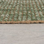 Jute Rug - Motto Ombre Green