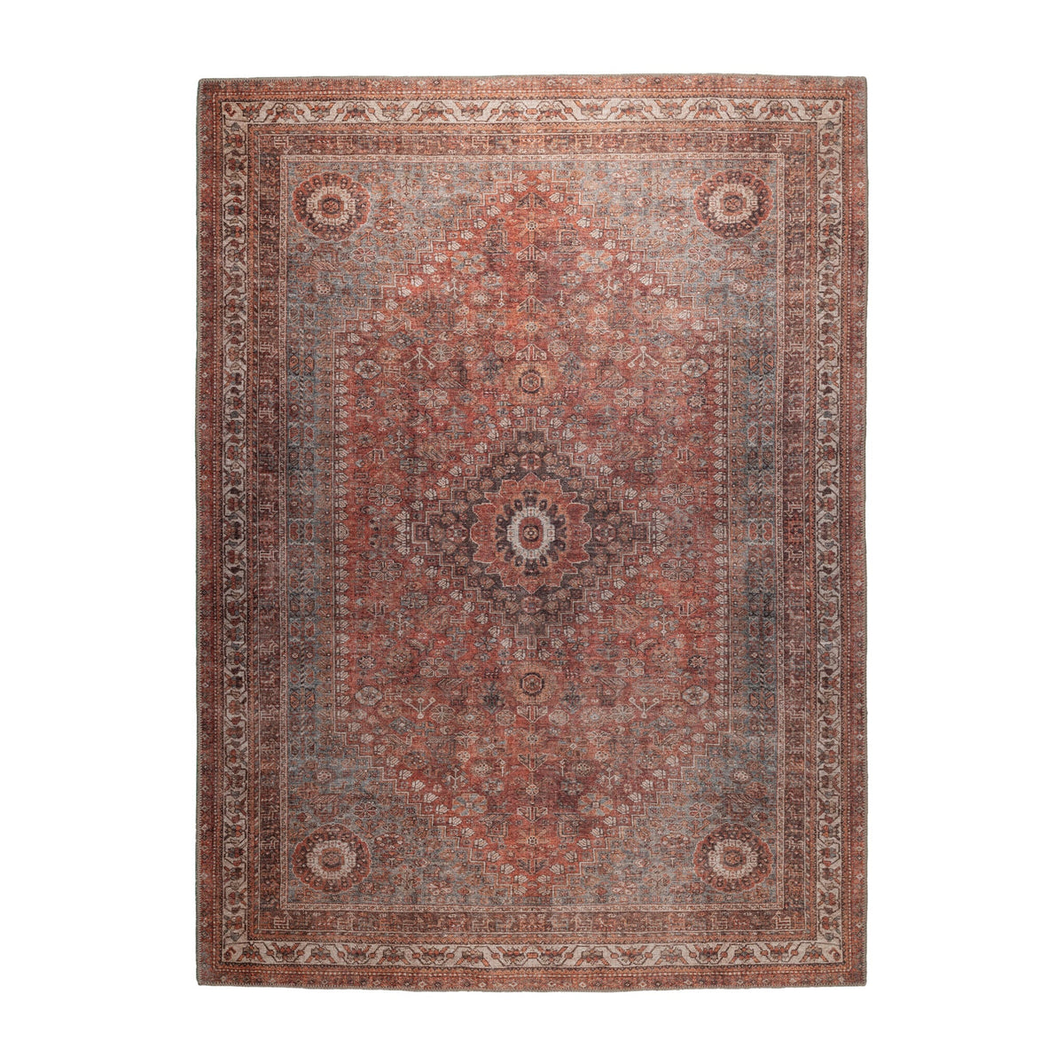 Oriental Rug – Liva Medallion Terra