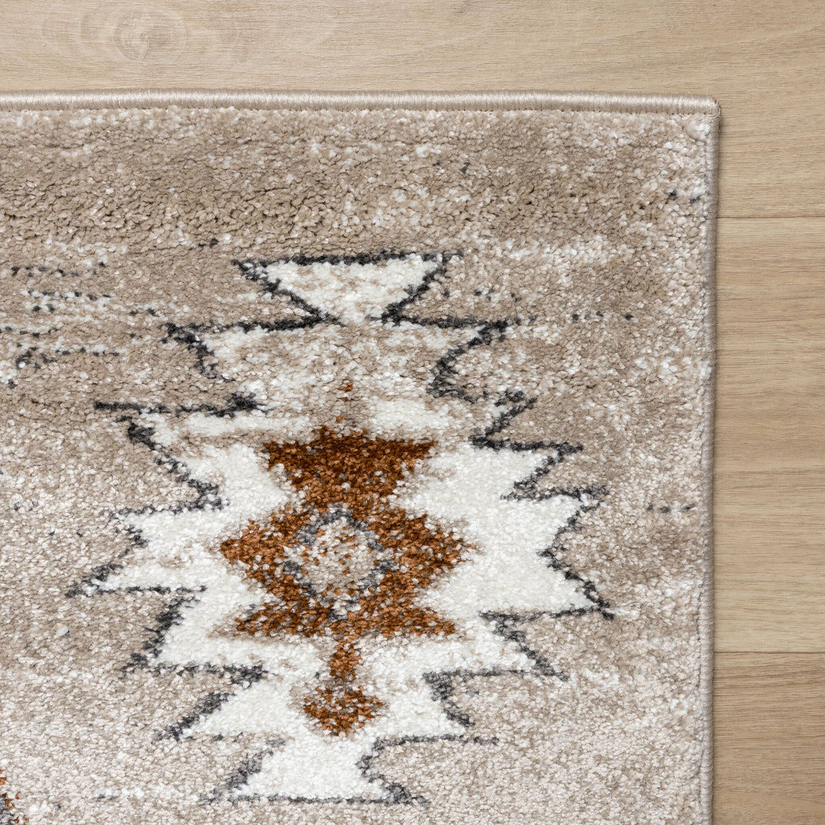 High pile rug - Blend Aztec Beige