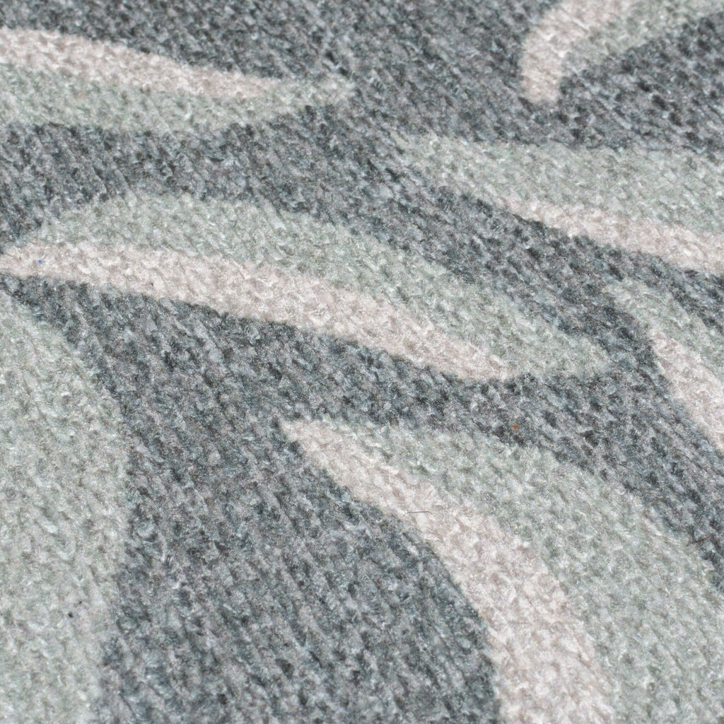 Washable Runner - Reido Leaves Green