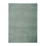 Soft Low-Pile Rug - Cozy Green