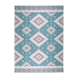 Bohemian Outdoor Rug - Vedra Aztec Blue