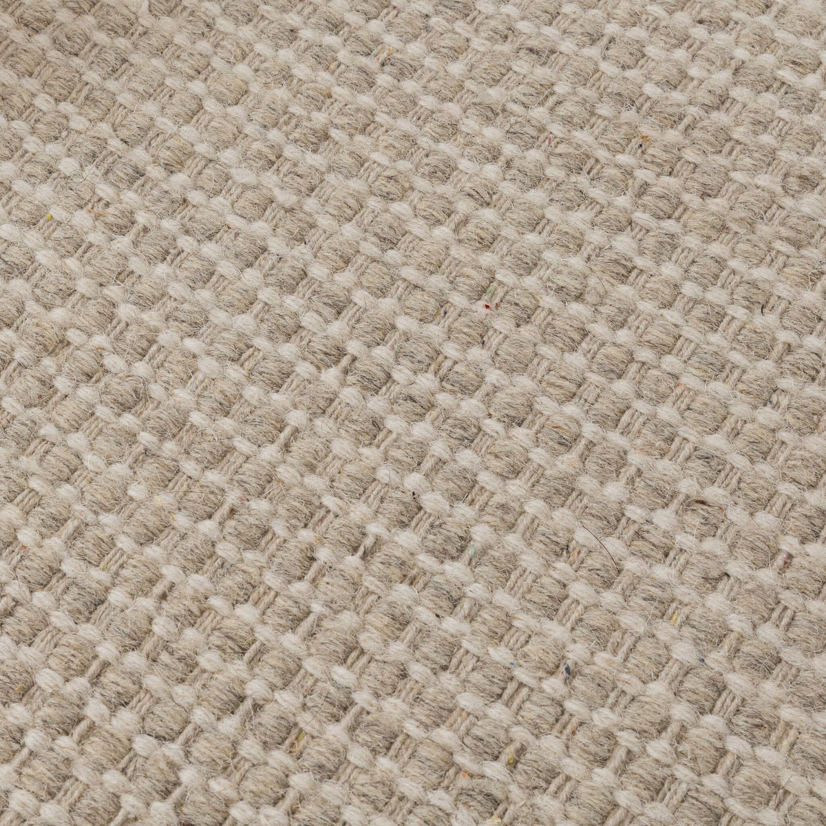 Wool Rug - Bliss Cream/White