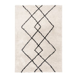 High Pile Rug - Sensa Pair Cream/Black