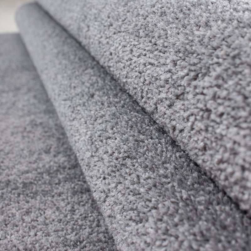 Low-pile floor rug - Asa Light Grey