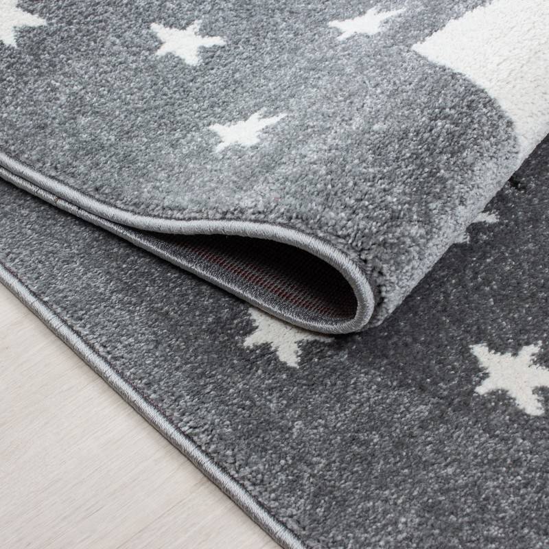 Children's floor rug - Anna Blue Cat