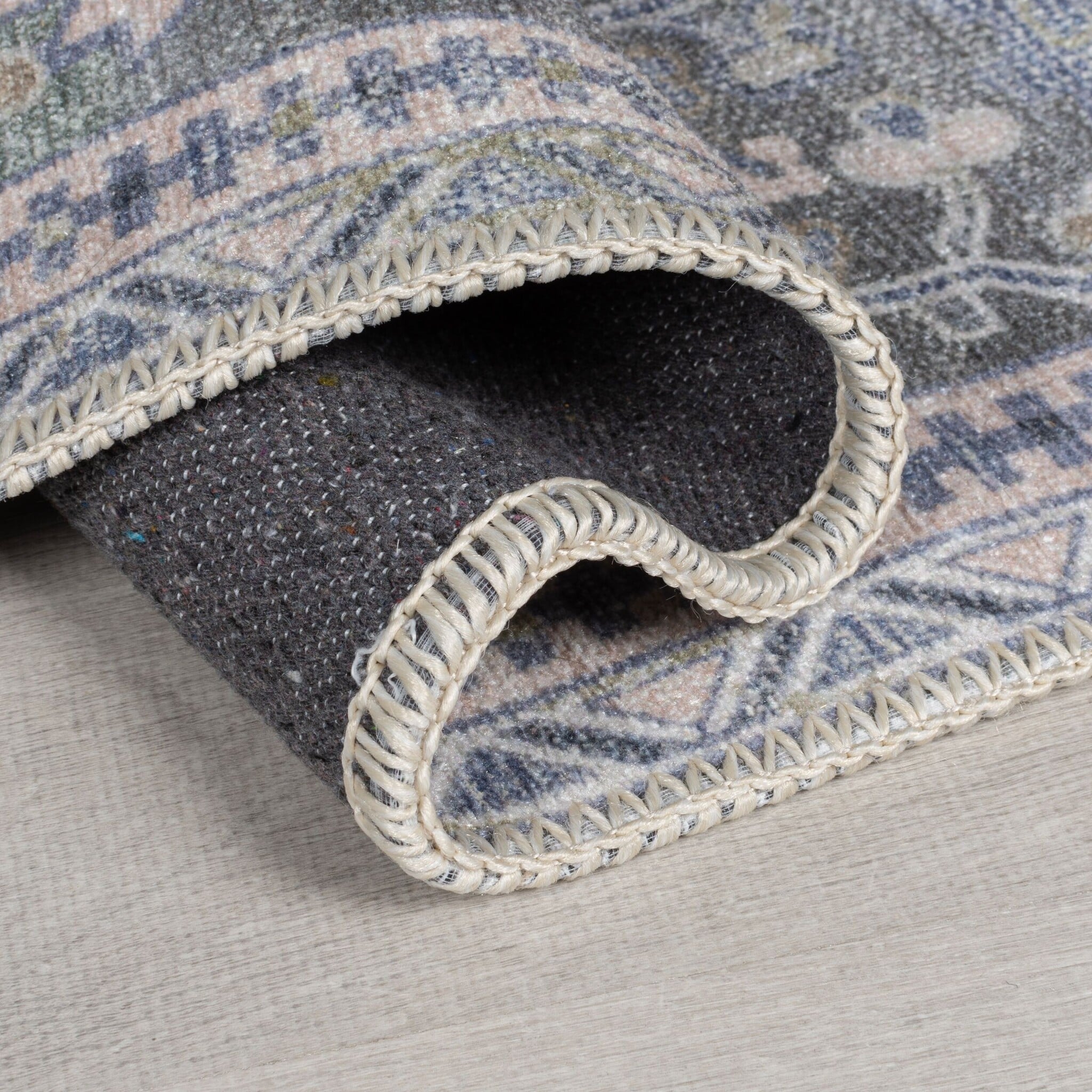 Washable runner - Reido Traditional Green