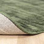 Viscose Rug - Pearl Dark Green