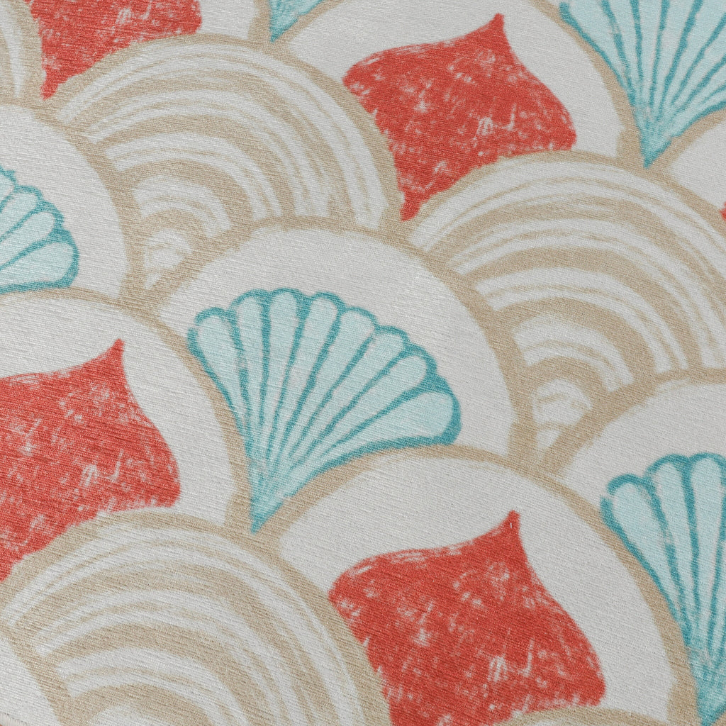 Outdoor Rug - Oasis Shell Blue/Red