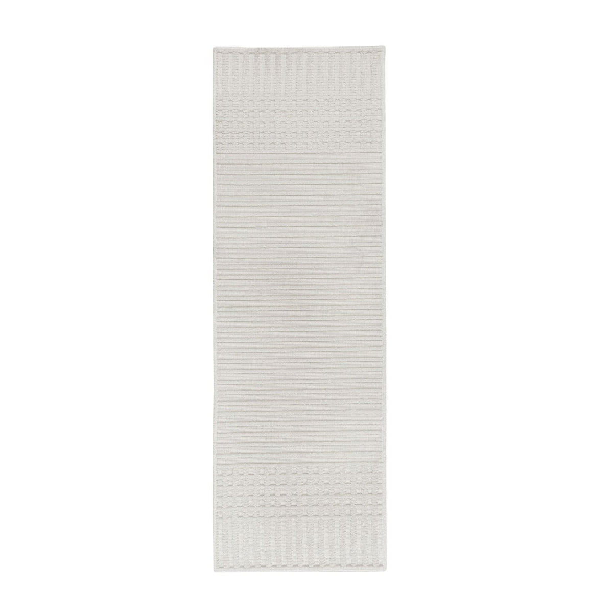 Washable runner - Elto Stripe Cream
