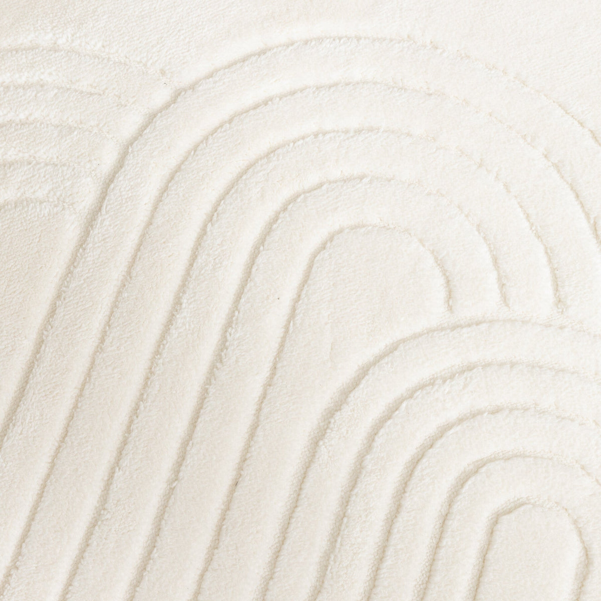 Bathroom Rug - Cassie Arches White