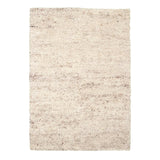 High Pile Wool Rug - Royal Cream/Taupe