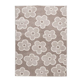 Kids Room Rug - Bowie Flower Taupe