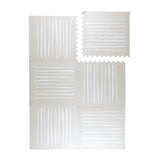 Foam Puzzle Mat – Alfie Stripes Grey/Beige