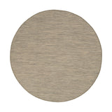 Round Outdoor Rug - Malta Arrow Natural
