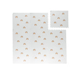 Foam puzzle mat - Alfie XL Rainbow White