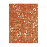 Washable rug - Misty Floral Terracotta