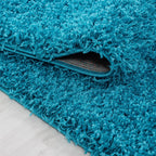 High-Pile Area Rug - Life Turquoise