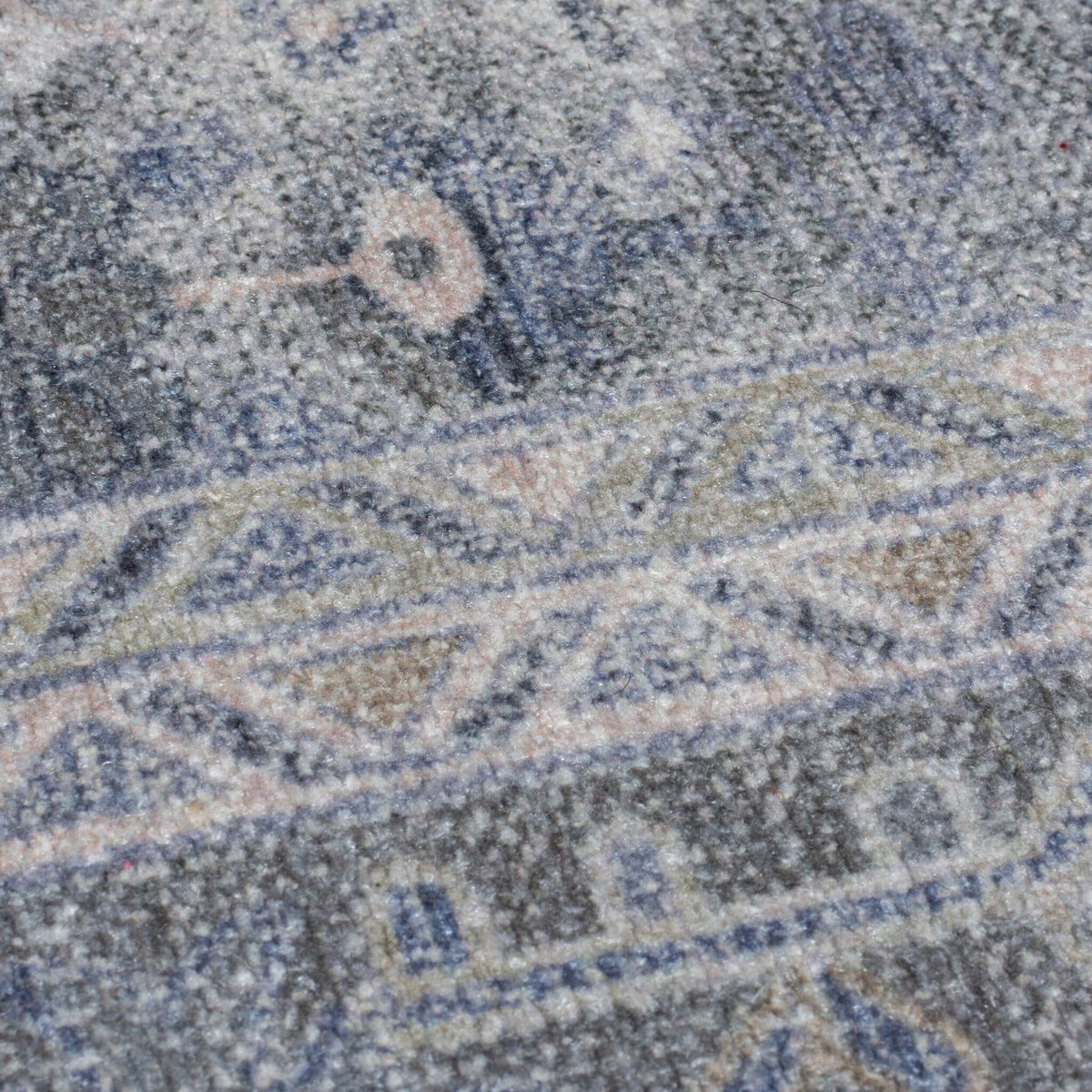Washable Floor Rug - Reido Traditional Green
