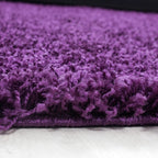High-pile runner - Life Purple