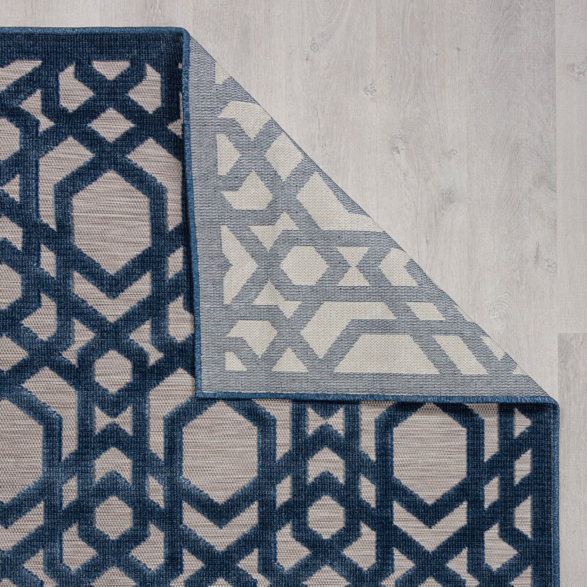 Balcony rug - Piatto Oro Blue