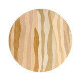 Round Wool Rug – Liora Beige
