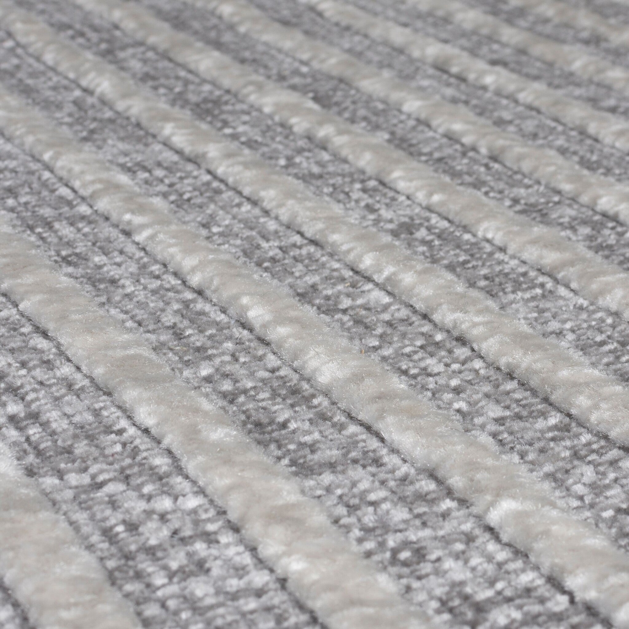 Washable runner - Elto Stripe Grey