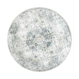 Round Vintage Rug - Lago Grey