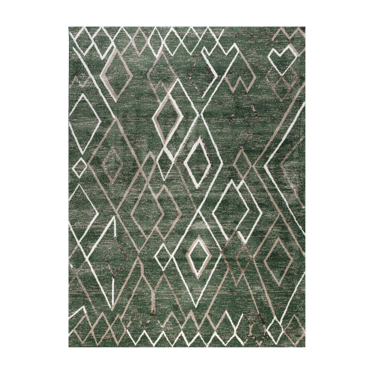 Berber Rug - Blend Diamond Green