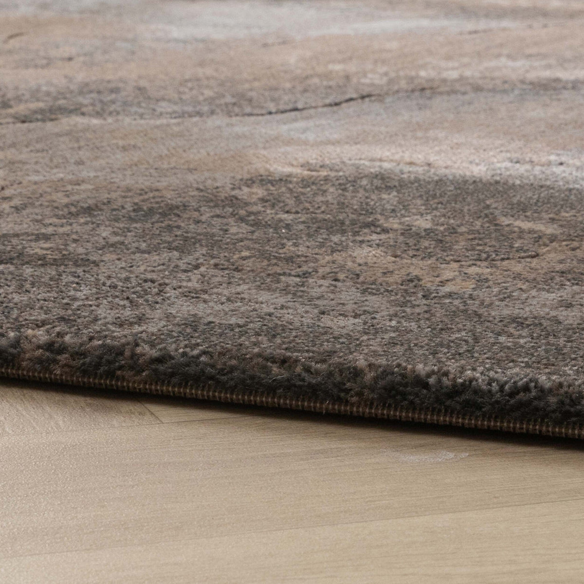 Industrial Rug - Raphael Dark Brown