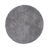 Round high-pile rug - Yves Grey