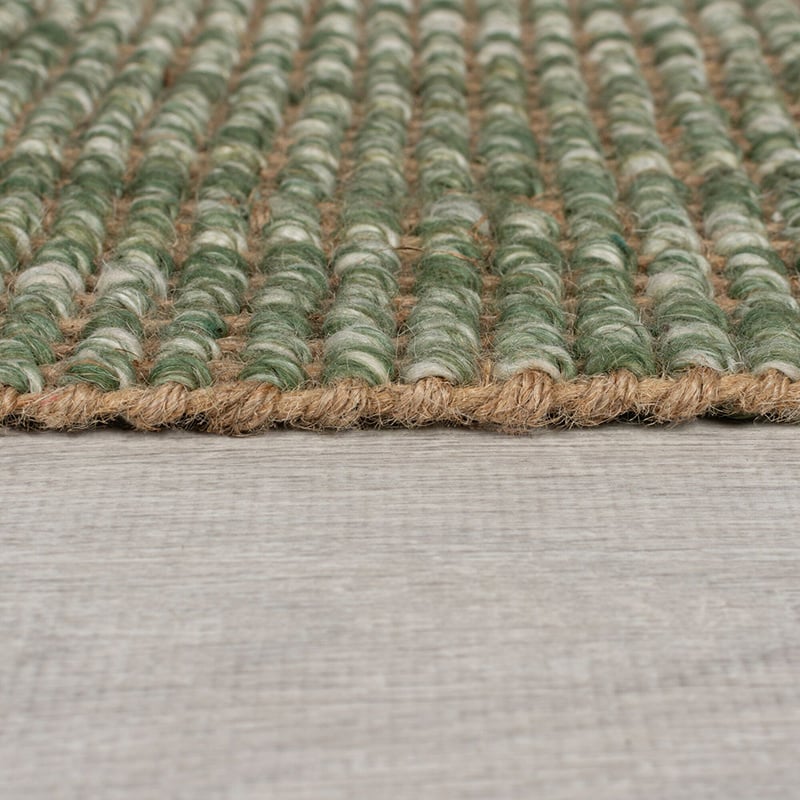 Jute Runner - Motto Ombre Green