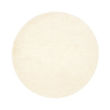 Round High-Pile Rug – Wish Cream