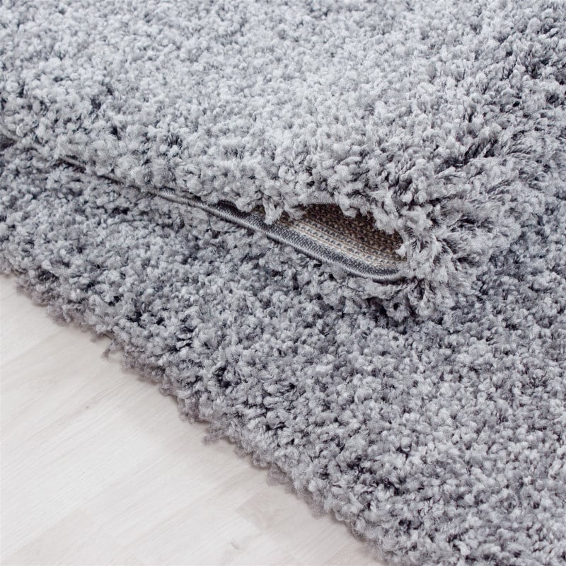 High-pile Area Rug - Life Light Gray
