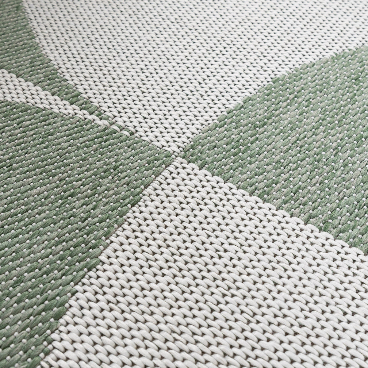 Outdoor Rug - Summer Shapes Green