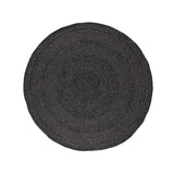 Round Wool Rug - Wise Anthracite