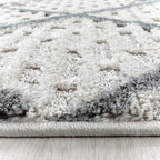 Scandinavian Floor Rug - Pitea Strangle Cream